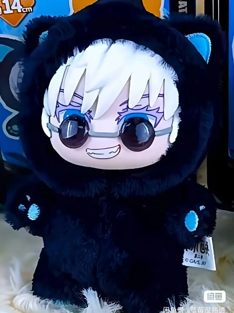 Heißer Vorverkauf: Original Eaki Jujutsu Kaisen Staffel 2 Cat Park Party Gojo Satoru Blindbox Plüschpuppe Taschenanhänger Modellkollektion
