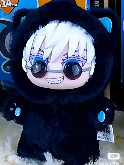 Heißer Vorverkauf: Original Eaki Jujutsu Kaisen Staffel 2 Cat Park Party Gojo Satoru Blindbox Plüschpuppe Taschenanhänger Modellkollektion