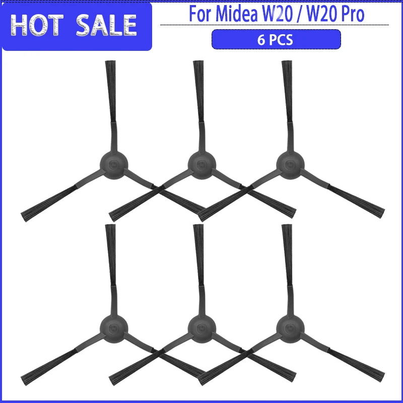 Main Side Brush HEPA Filter Mop For Eureka J20 / Midea W20 / W20 Pro Accessories Replacement Spare Parts