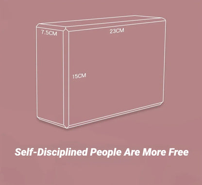 Yoga Blocks Gym Foam Brick Pilates Training Exercise Fitness Bolster Pillow Cushion Stretching Body Shaping Building Cubes