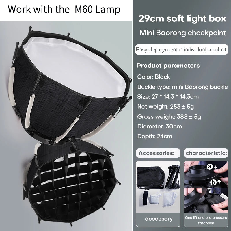 RGB Video Light Portable LED Photography Studio Light with 10000mAh Rechargeable for Vlog Streaming LIVE Photo Fill Lamp