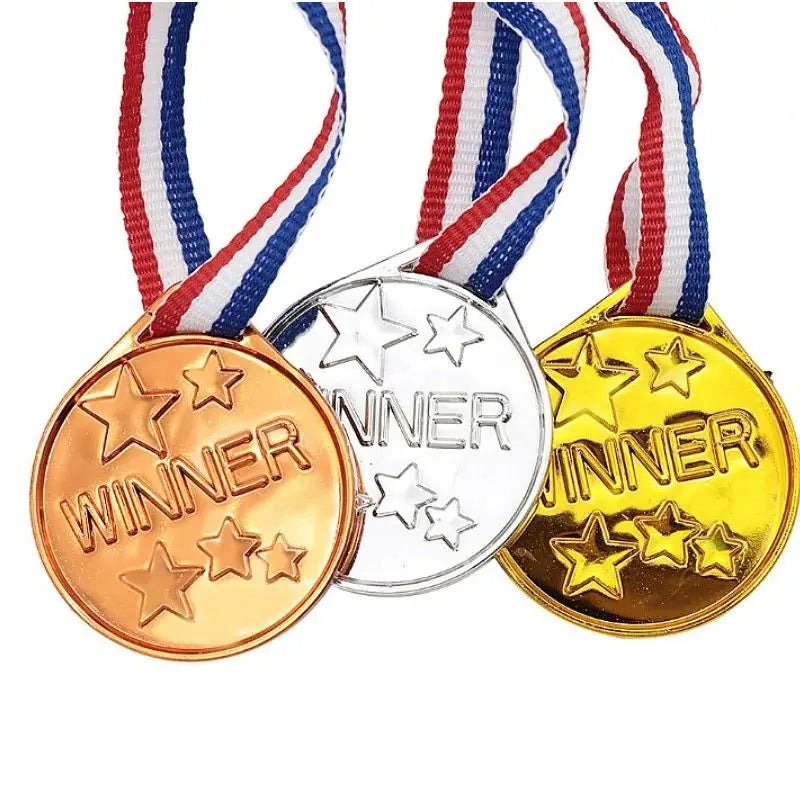 30pcs Plastic Gold Award Children's Birthday Party Sports Game Award Toy Football Party Pinata Filler Children's Party Gift