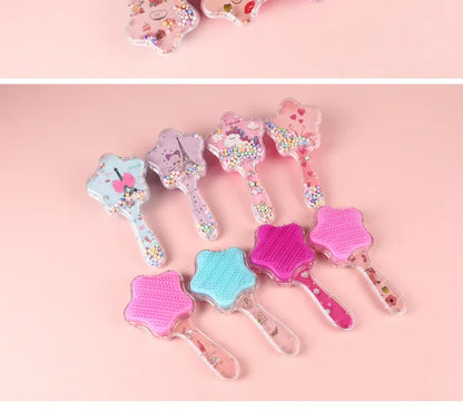 New Star Magic Combs Anti-static Massage Unicorn Hair Brushes Tangle Detangle Shower Massage Hair Brush Comb Salon Styling Tools