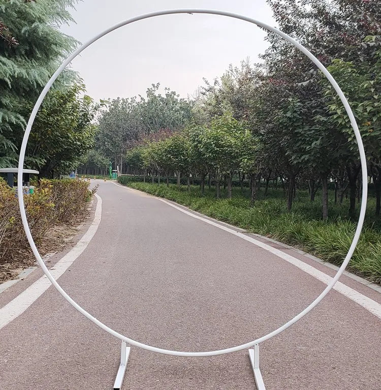 Metal Wedding Arche Circular Balloon Stand Party Decoration Backdrop Arch Birthday Party Balloon Arch Baby Shower Decoration