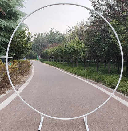 Metal Wedding Arche Circular Balloon Stand Party Decoration Backdrop Arch Birthday Party Balloon Arch Baby Shower Decoration