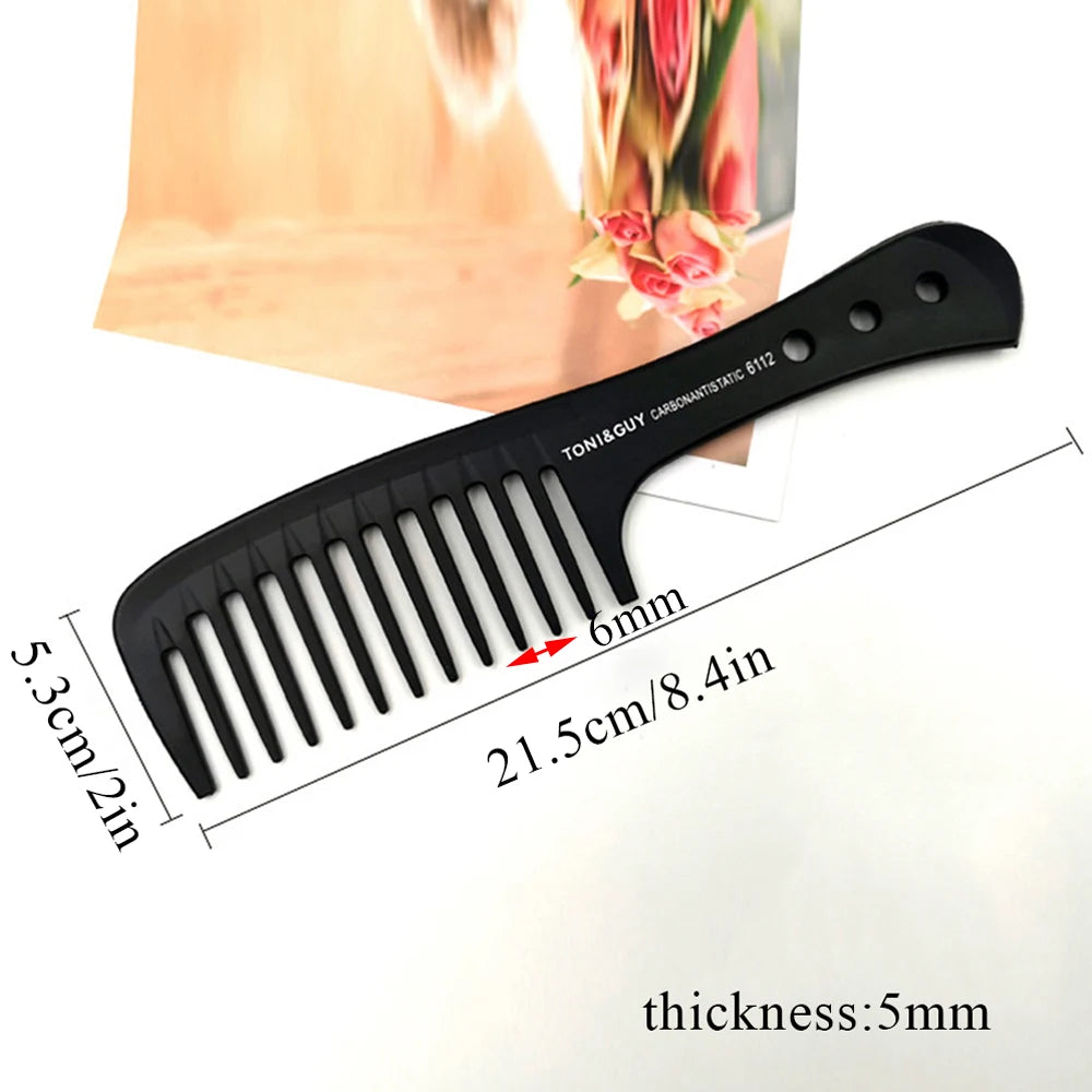 1 Pcs Black Combs For Hairdresser High Quality Hair Cutting Trimming Comb Professional Hair Comb Barber Hairdressing Tools