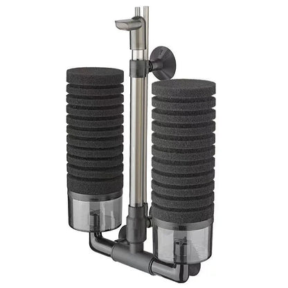 Premium Aquarium Bio Filter - Biochemical Sponge Filter for Fish Tank Air Pump & Skimmer System