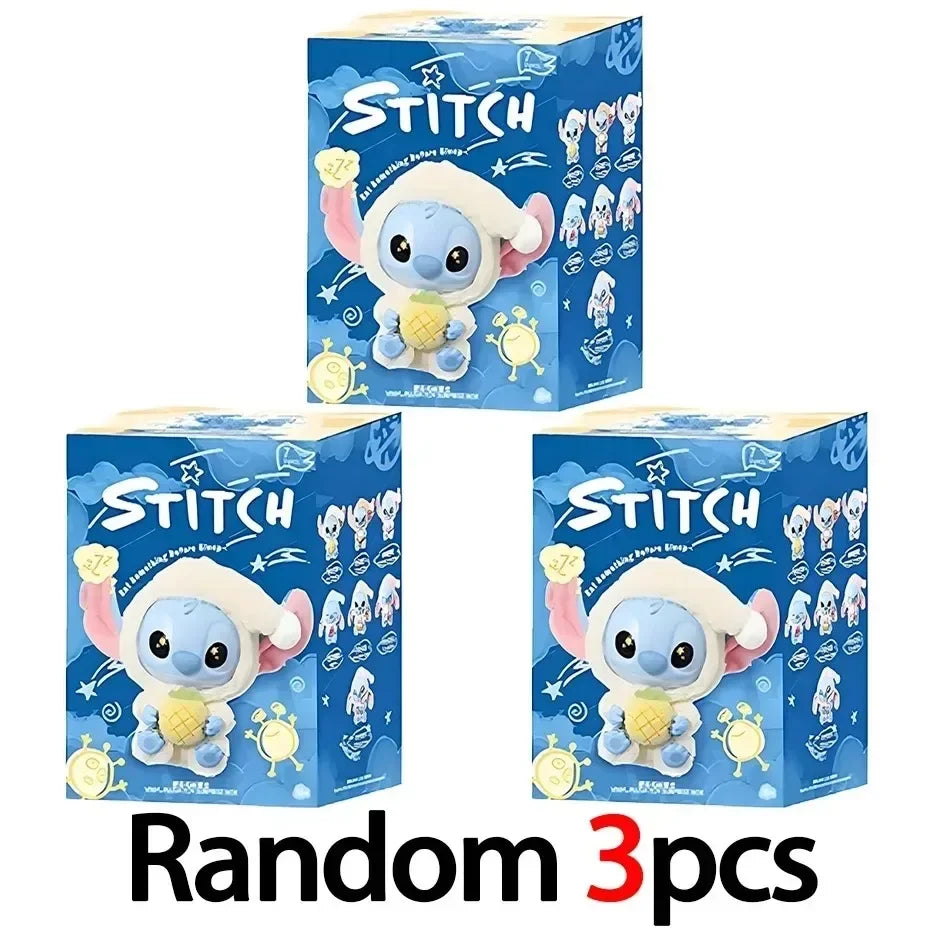 2025 Animals Party Series Blind Box Toys stitch Cute Mysterious Box Flocking Fluffy Dolls Decor Gift Bag Pendant Cute Toy