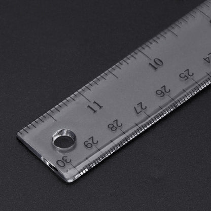 T Square Ruler Acrylic T Shape Ruler Clear Transparent Measurements Straight Ruler In Both Inches and Metric Measurement