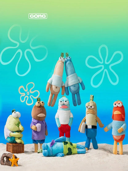 In Stock Genuine Fish Buddies Series Surprise Blind Box Toys Funny Cute Dolls Collection Trendy Cute Pendents Ornaments Gift