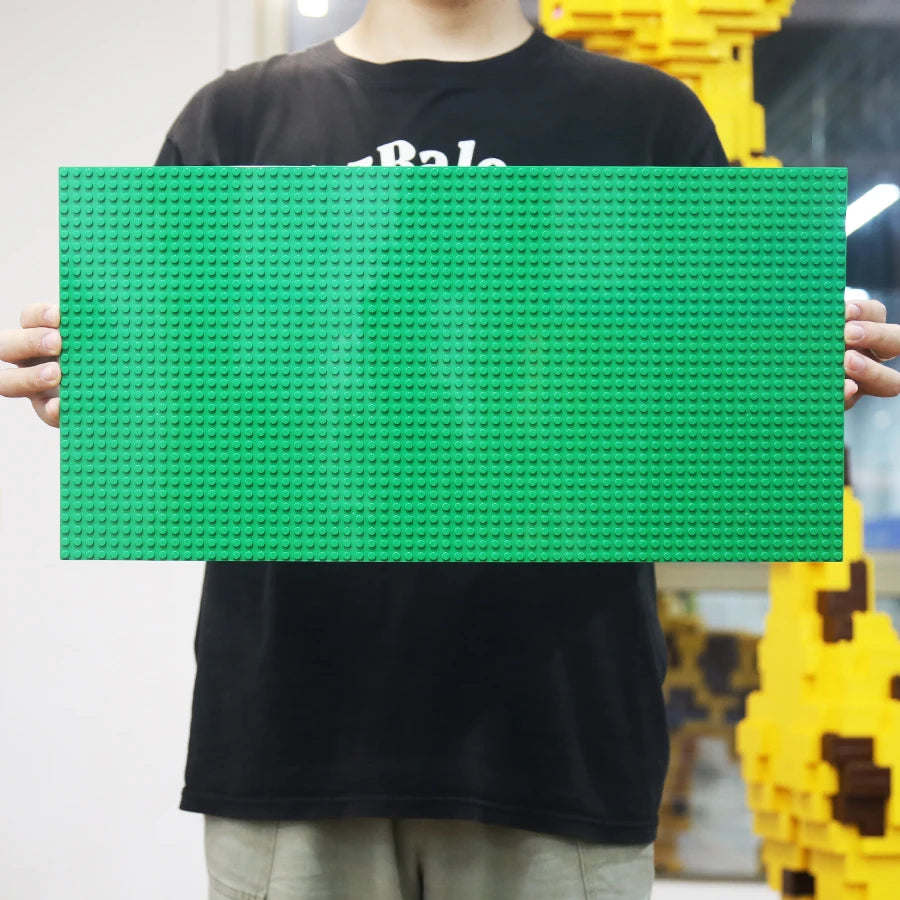 1pcs32 * 64 holes single layer classic block base plate, DIY assembly block wall compatible brand toys Birthday gift gift
