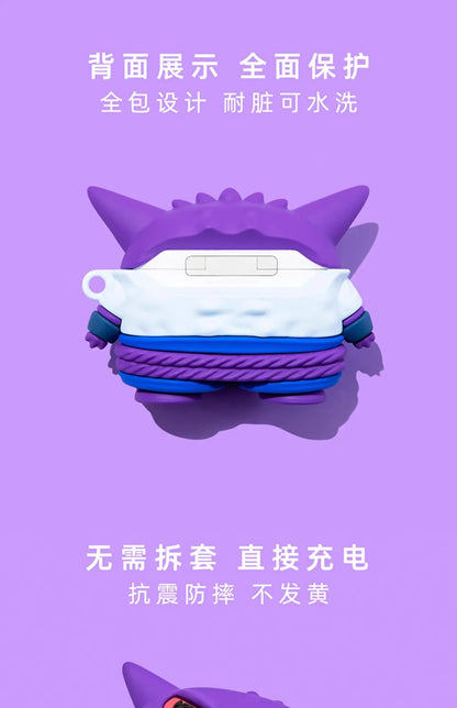 For Airpods 1 2 3 4 Pro Pro 2 Pro 3 Silicone Earphone Case Cute cartoon Accessories Cover