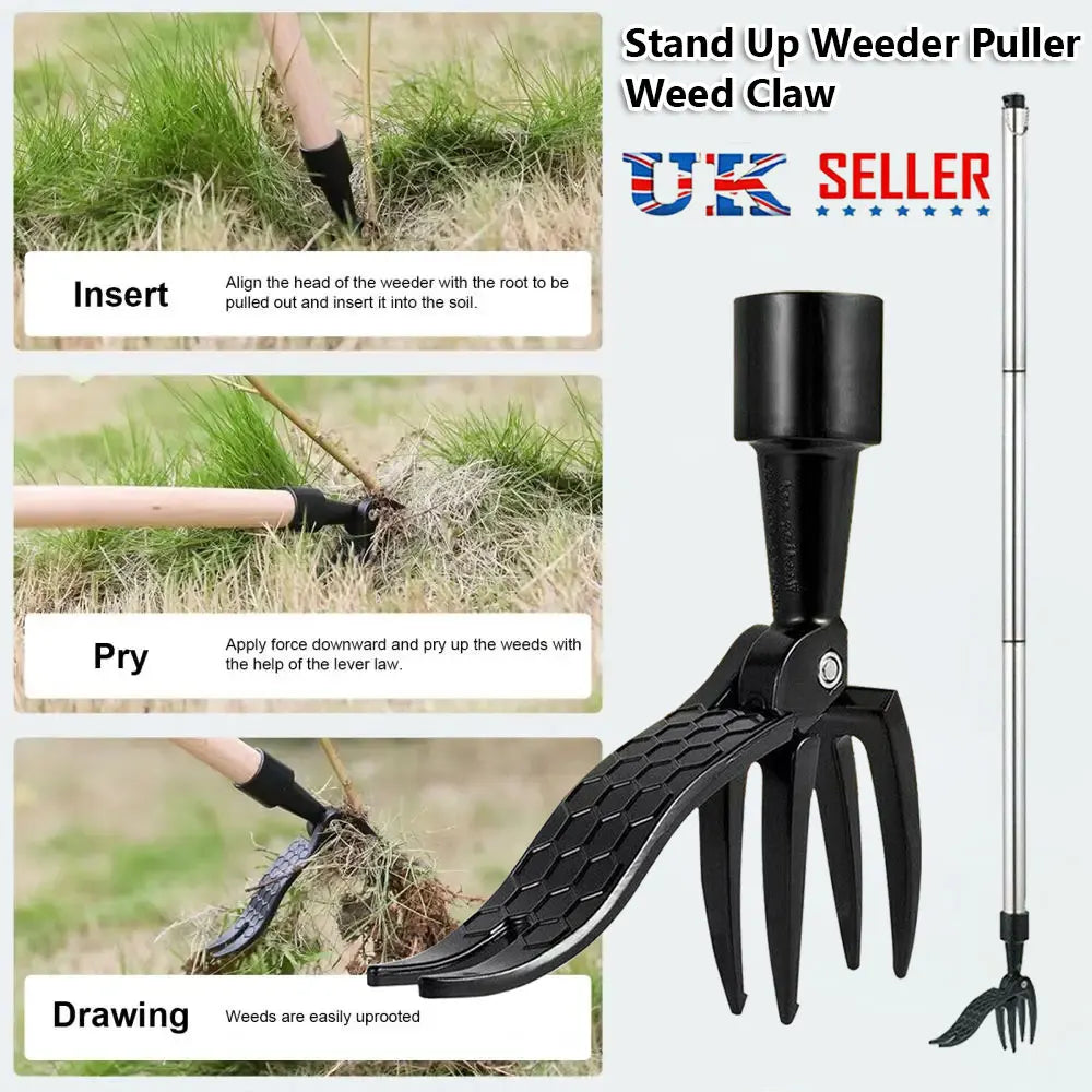 Unkrautstecher, Unkrautzange, Graswurzelentferner, manuelles Gartengerät (UK)