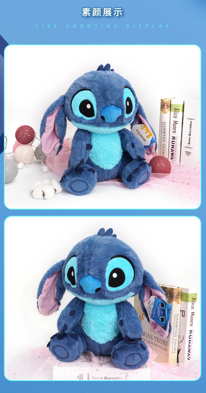 Genuine Disney Stitch 25-30CM Plush Toy Anime Lilo & Stitch Stuffed Toys Kawaii Cartoon Cute Pillow Doll Toys Kids Birthday Gift