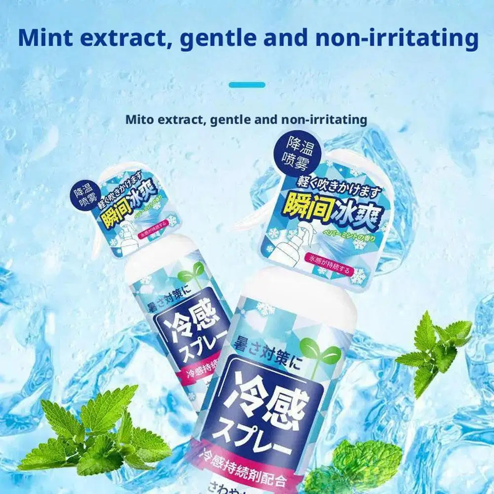 Cooling Spray Outdoor Sun Protection And Cooling Spray,Cooling Spray Students Summer An Excellent Anti-Heat And Cooling Solution