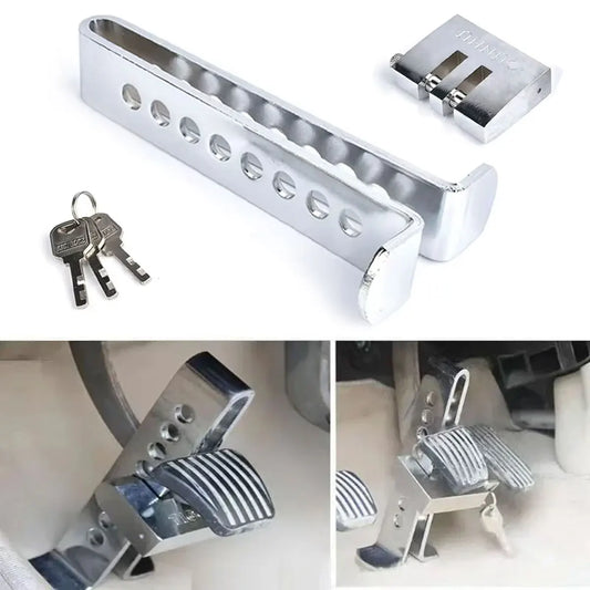 1PC Universal Car Brake Clutch Pedal Lock Anti-Theft Strong Security For Cars Truck Throttle Accelerator Pedal Lock