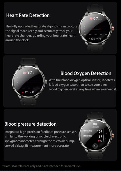 Original H99 Smart Watch Android Watches Amoled Smartwatch With 190° Rotary Camera Google Play Store 1.95inch Amoled Screen
