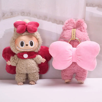 Labubu 3.0 Big Into Energy Doll Decoration Accessories Bow  for 17cm Ropa Labubu Clothes Replacement