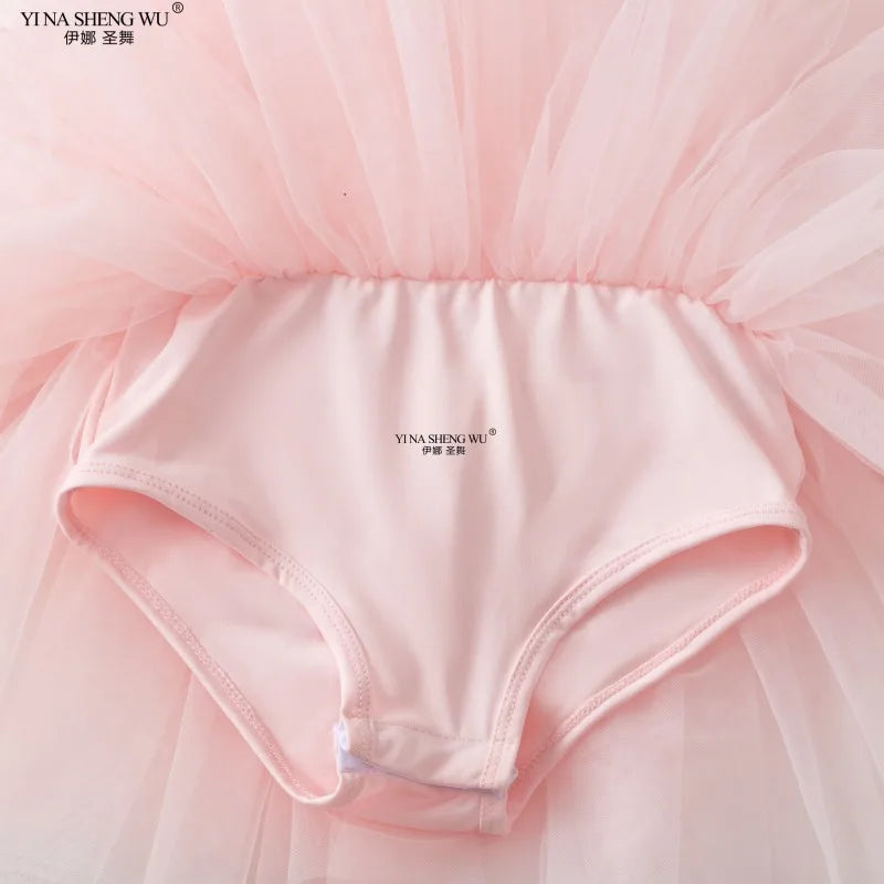 Baby Girl Princess Tutu Dress Sleeveless Infant Toddler Puffy Ballet Dress Black Pink White Party Dance Baby Clothes 1-8Y