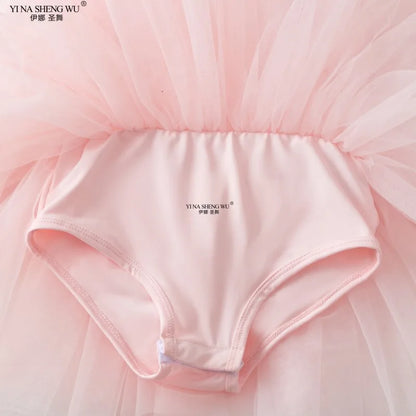 Baby Girl Princess Tutu Dress Sleeveless Infant Toddler Puffy Ballet Dress Black Pink White Party Dance Baby Clothes 1-8Y