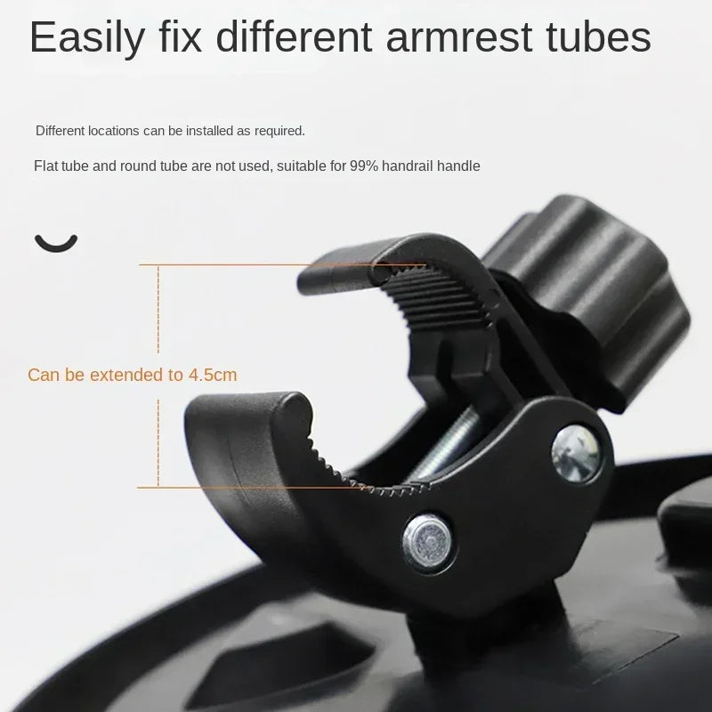 3-in-1 Baby Stroller Tray with Cup Holder & Phone Stand - Universal Toddler Snack Table Accessory