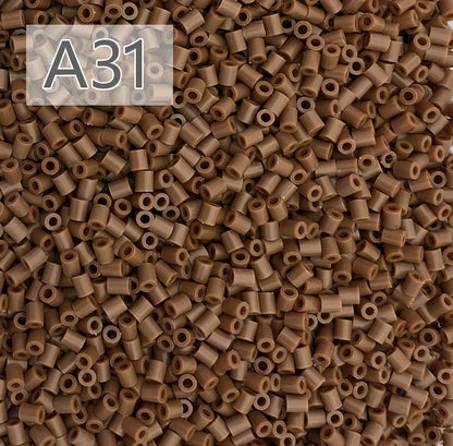 5000pcs/bag/60g 2.6mm Hama Beads Kids Fun Craft DIY Handmaking Fuse perler PUPUKOU Beads Creative Intelligence Educational Toys