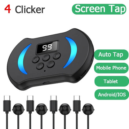 Auto Screen Clicker tiktok like tap smart speed adjustment Phone Pad Tablet laptop auto clicker