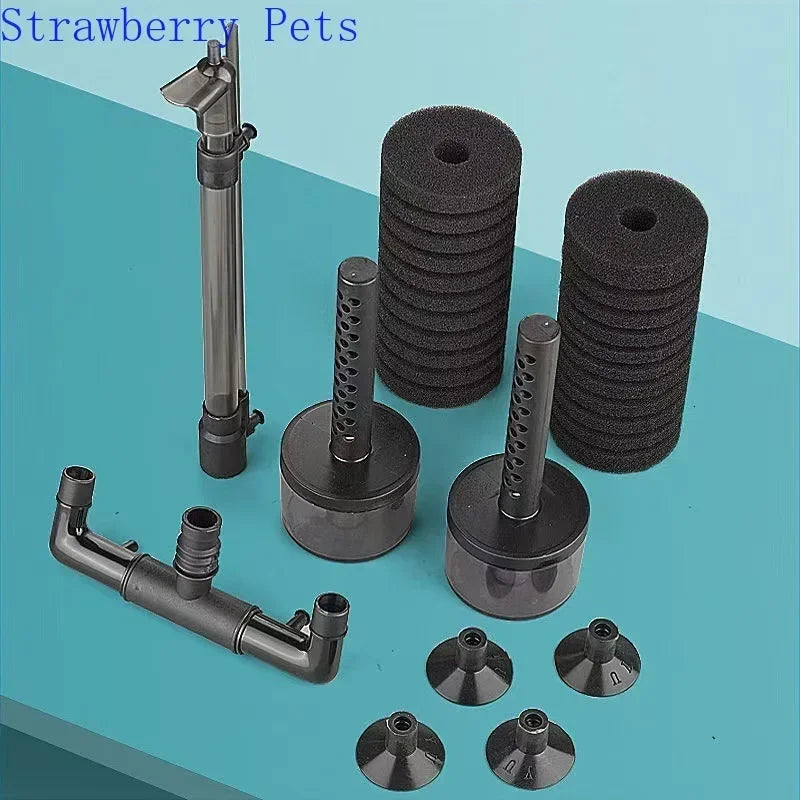 Premium Aquarium Bio Filter - Biochemical Sponge Filter for Fish Tank Air Pump & Skimmer System