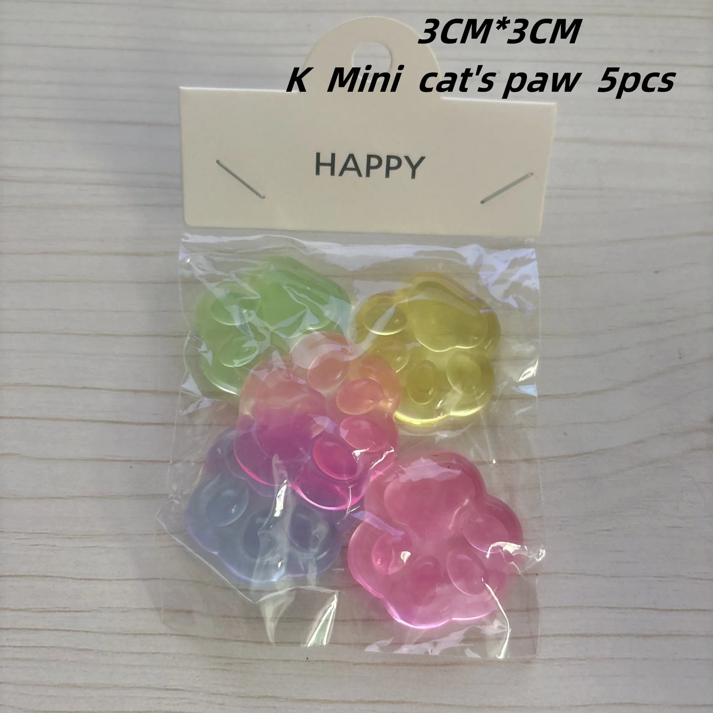 Fidget Toy Mini Squishy Toys Mochi Ice Block Stress Ball Toy Kawaii Transparent Cube cat paw fish Stress Relief Squeeze Toy
