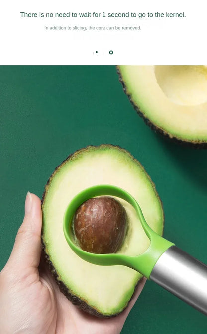 Avocado Knife Gadget Stainless Steel Cutters Kitchen Gadgets Fruit Cutting Artifact All for Kitchen and Home Dragon Fruit Slices