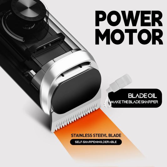 Sejoy Electric Hair Clippers Nose Hair Trimmer For Man Ears Cordless Men's Beard Trimmer Kit 8 in 1