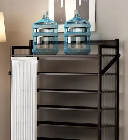 Folding Shoe Racks Multi-storey Simplicity Storage Shelves No Installation Required Strong Load-bearing Capacity Shoe Cabinet