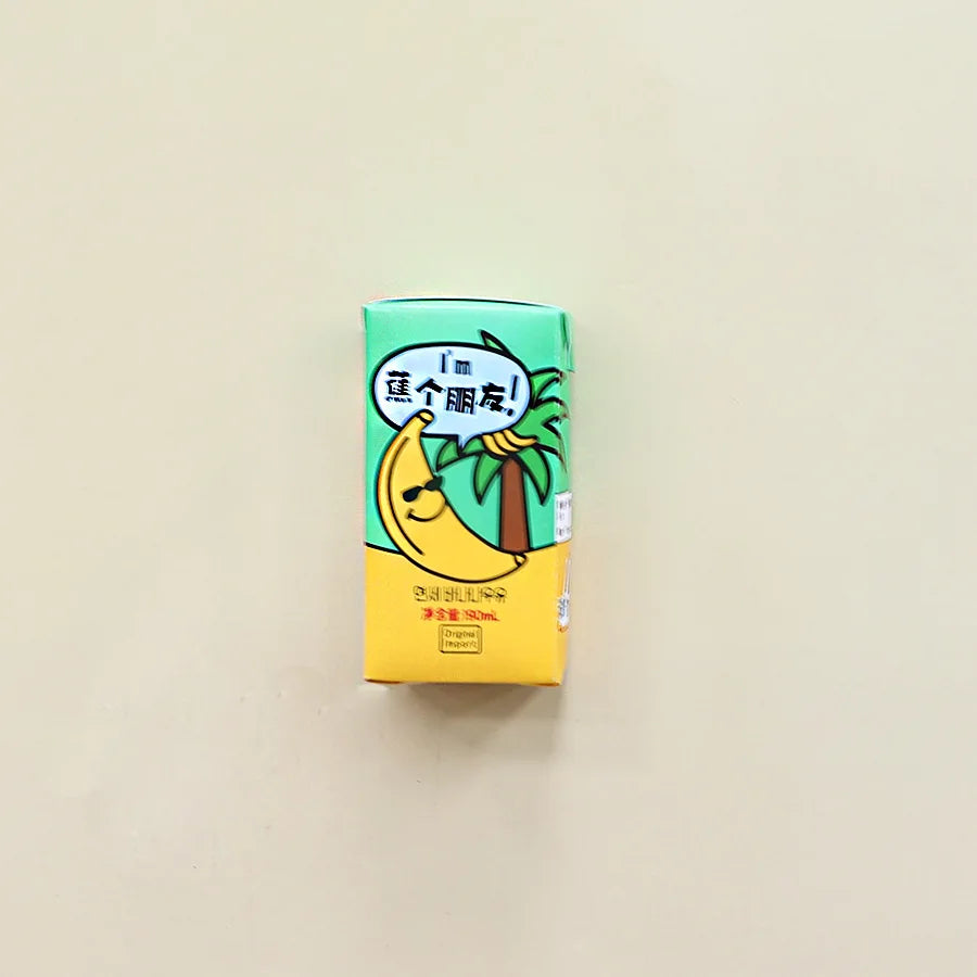 South Korean Ins Cute And Interesting Simulation Of Small Snacks Miniature Refrigerator Sticker Magnetic Magnet Decoration Gift