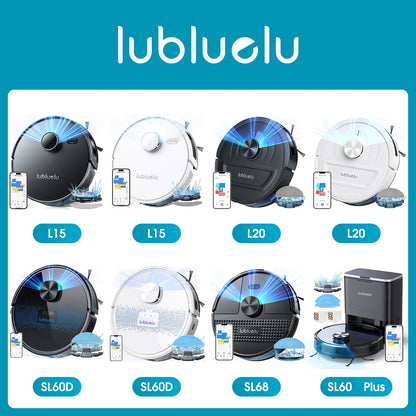 Lubluelu SL60 Plus Robot Vacuum Self Emptying, Hands-free Up To 60 Days, 4000pa Robot Vacuum And Mop Combo 3 In 1 Robotic Vacuum