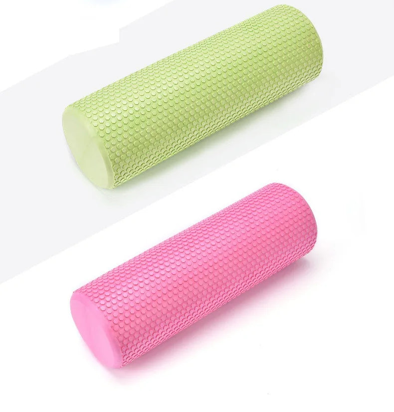 18in/45CM Yoga Foam Roller High-density EVA Muscle Roller Column Self Massage Tool for Pilates Yoga Fitness Gym Equipment