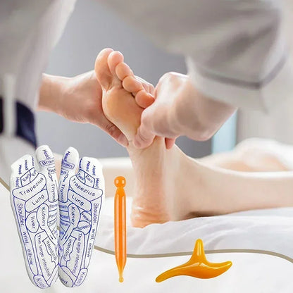 1 Set Socks Acupressure Foot Care Massage Relieve Tired Feet Massager Reflexology Socks Foot Acupoint Massage Tool Physiotherapy