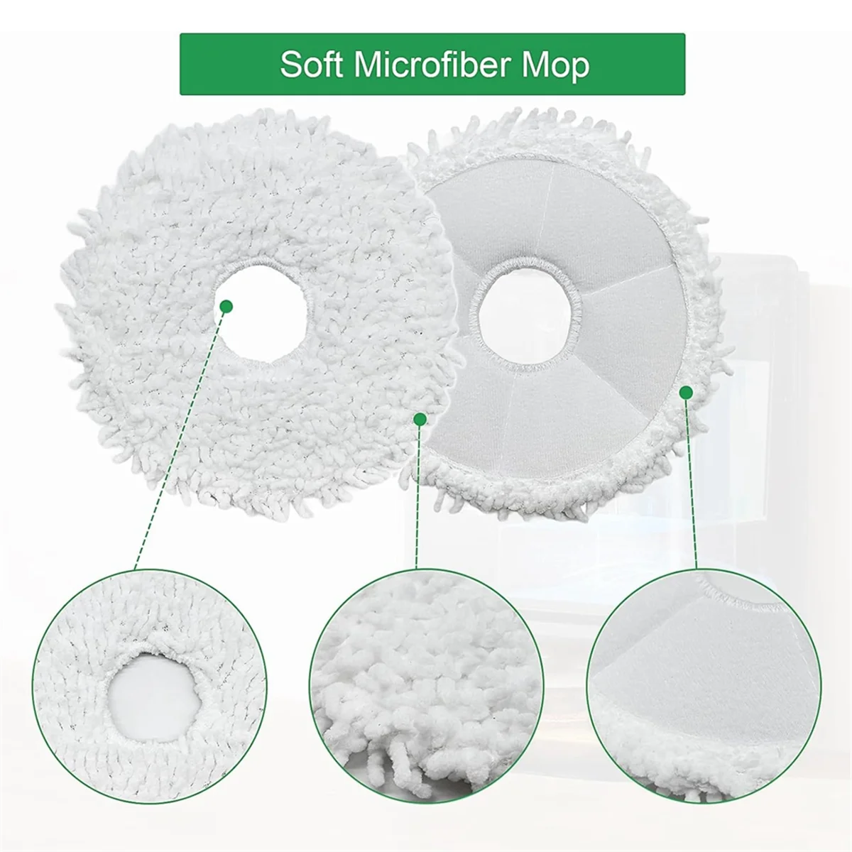 For Eureka J12Ultra / J12 Ultra, for Midea V12 Vacuum Cleaner Main Side Brush Filter Mop Bags Replacement Parts