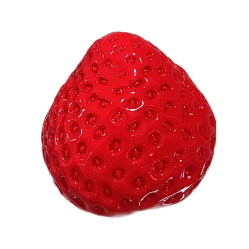Strawberry Taba Squishy Fidget Toy - Slow Rebound Stress Relief Toy for Kids, Adults, Office & Party Favors - Squeeze Gift