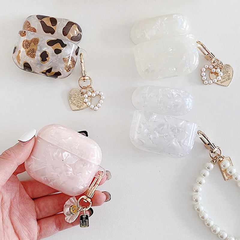 Leopard Girl Case for AirPods Pro 2 Pro 3 USB C 2025 Cases for Airpods 4 pro 2 3 Soft Silicone Cover for airpods pro 3 2 1 Funda