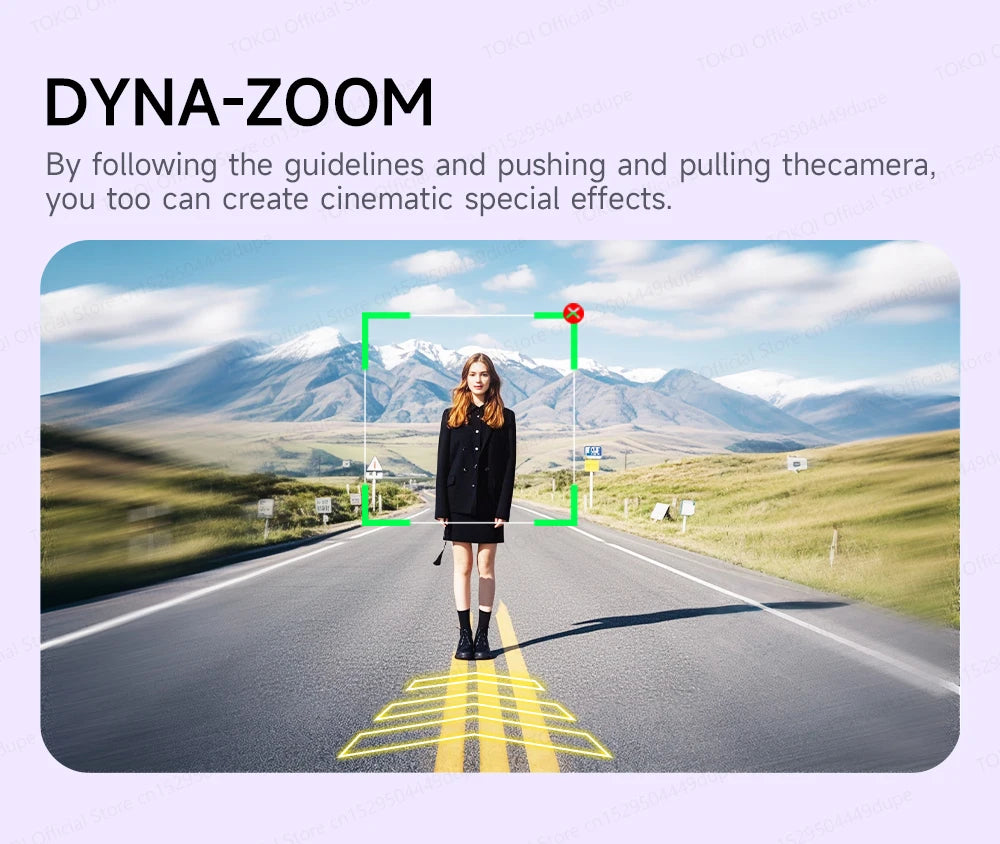 C22 AI Face Tracking Handheld Gimbal Stabiliser 360° Rotation Shoot Selfie Stick Tripod for Mobile Phone, 1/4'' Screw for Camera