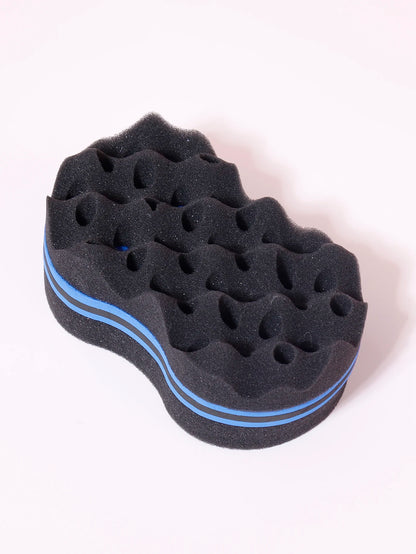 1pcs African curly hair care tool curly sponge, fashionable sponge brush, suitable for black people to perm curly hair