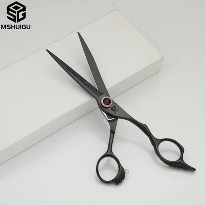 MSHUIGU professional barber Small size scissors 440C 5-5.5-6inch Multifunctional thinning shears Salon Tool Accessories