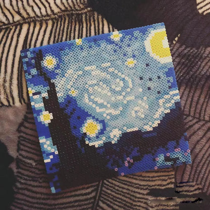 4Pcs 2.6/5MM Hama Beads Square Large Pegboards Board For Perler tool Fuse Beads Square jigsaw puzzle Template For Educational To