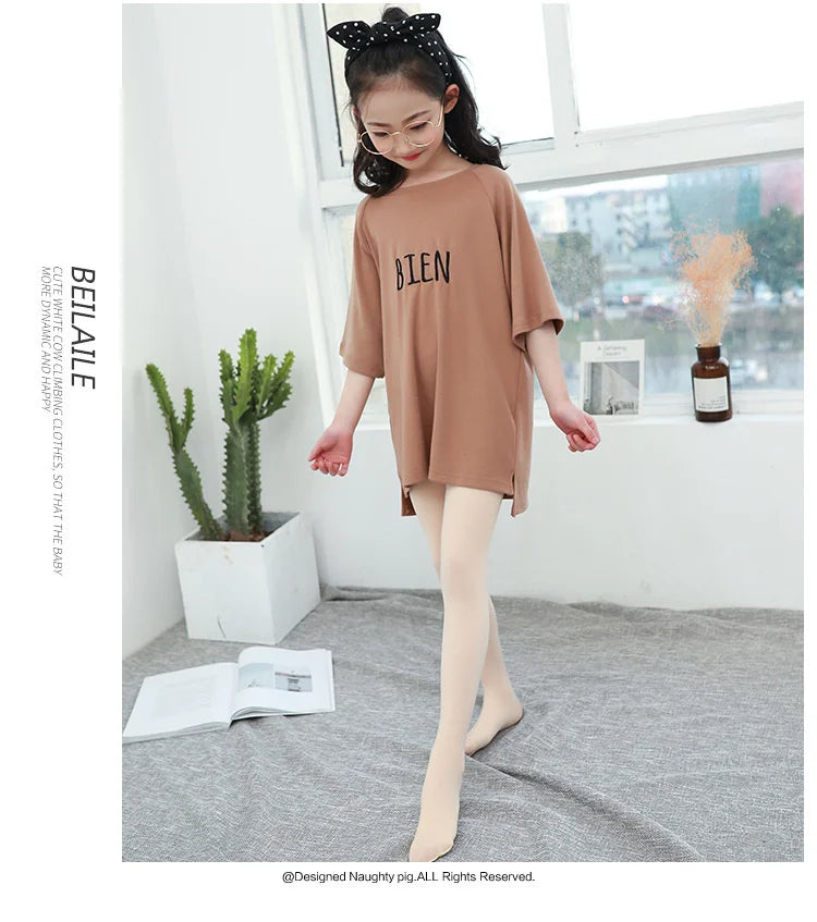 Kids Pantyhose Ballet Dance Tights For Girls Stocking Children Velvet White Pantyhose Girls Tights Professional Ballet Stockings