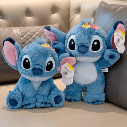 Genuine Disney Stitch 25-30CM Plush Toy Anime Lilo & Stitch Stuffed Toys Kawaii Cartoon Cute Pillow Doll Toys Kids Birthday Gift