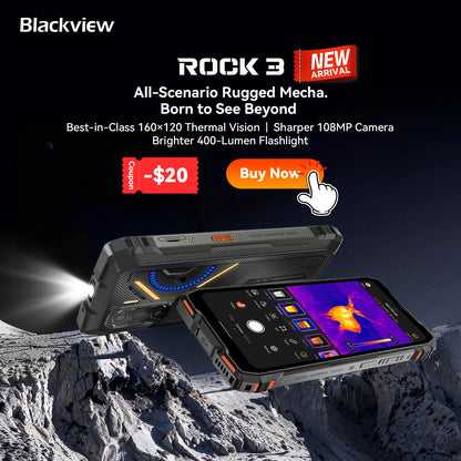 [World premiere]Blackview W80 PRO Outdoor Rugged Smart Watch, GPS Position Smartwatch, 1.91‘’ Display, 900mAh with Flashlight