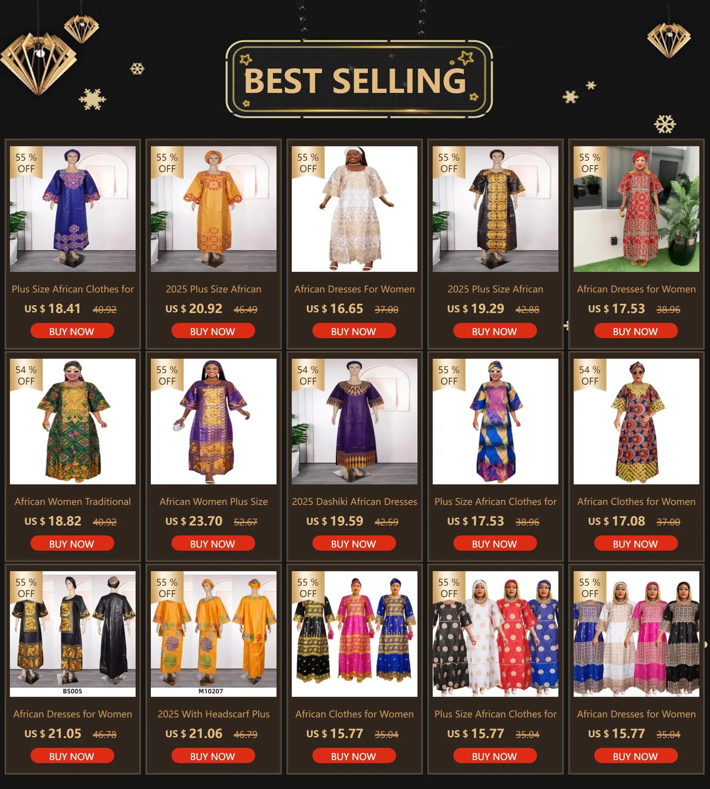 African Dresses for Women Dashiki Classic African Clothes Big Size Fashion Lace Fungus Edge Stitching Long Africa Dress Growns