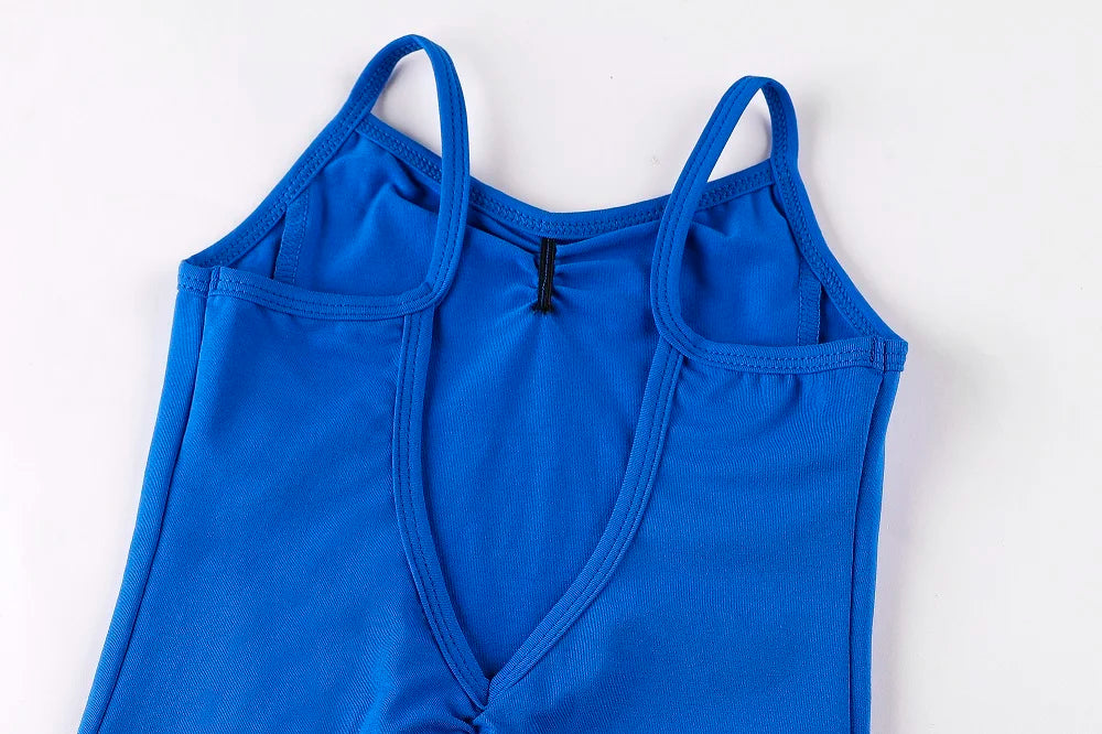 New Girls Camisole Ballet Leotard Dancewear Cotton Gymnastics Leotard Strap Ballet Leotard Dress
