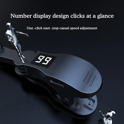 Auto Screen Clicker for Phone App Mini Simulated Finger Phone Clicking Clicker Clip-on Video Live Liker Game Screen Touch Devic