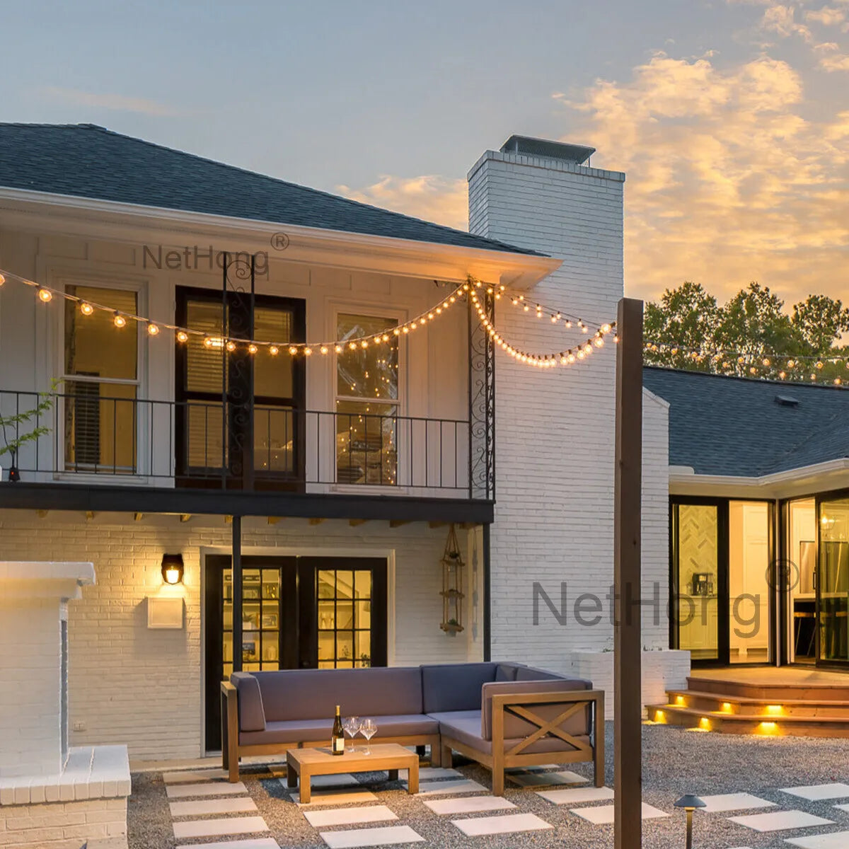 LED Solar Street Wall Light PIR Motion Sensor Security Outdoor Garden Lamp